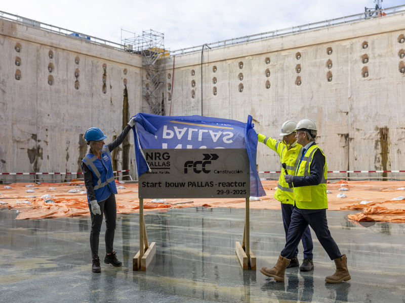 Start PALLAS Reactor Construction