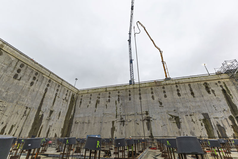Piles Concrete Pour 12 Dec