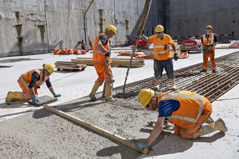 Bearing Slab Pour 29 April