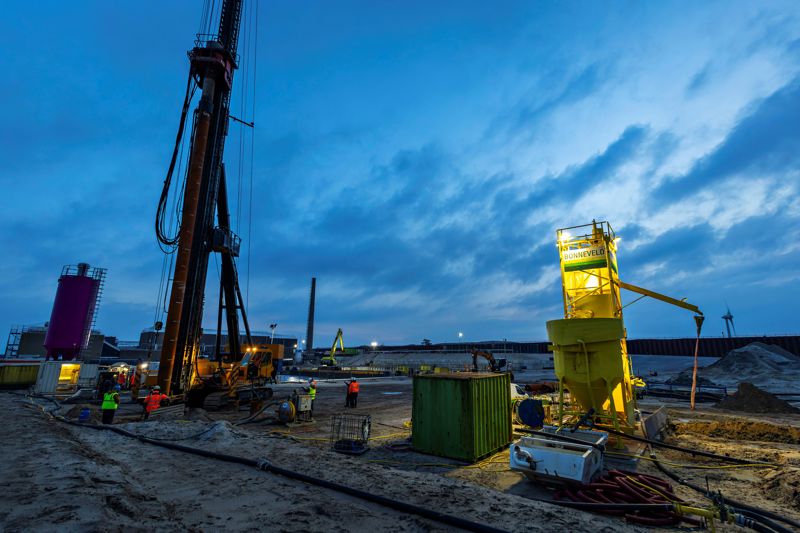 Site Overview Test Piling Jolanda Approved