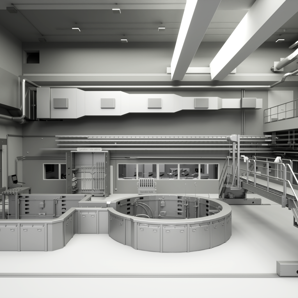 Reactorhall Sideperspective