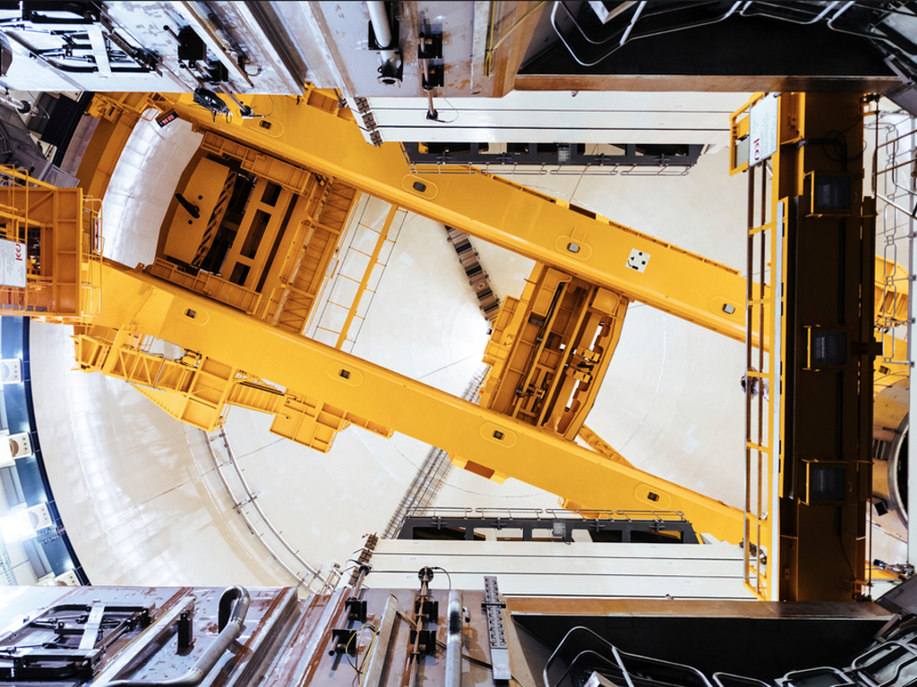 OL3 Reaktorihallin Polar Nosturi Low Res