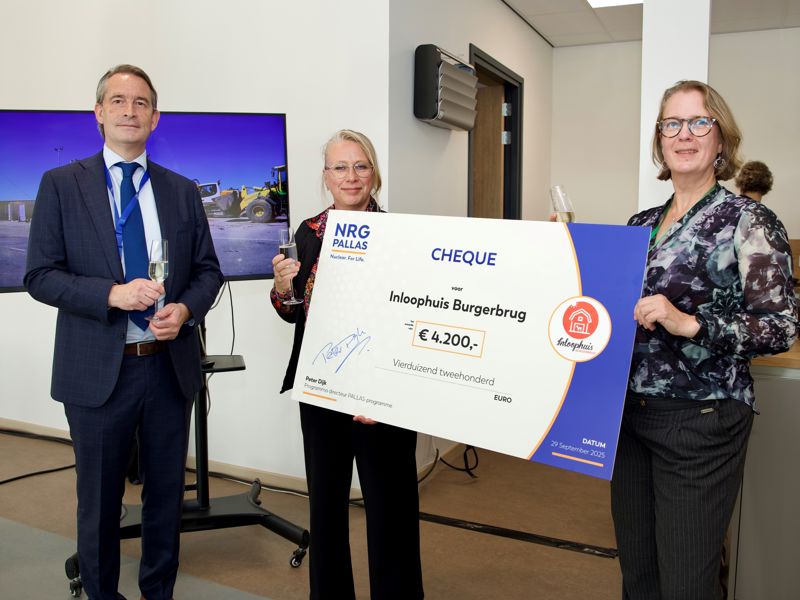Cheque Handover