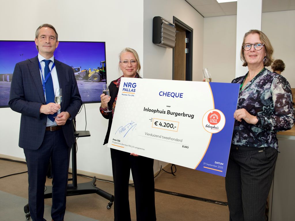 Cheque Handover