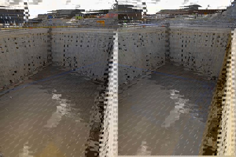 CB1 Protection Membrane In The Pit 24 July